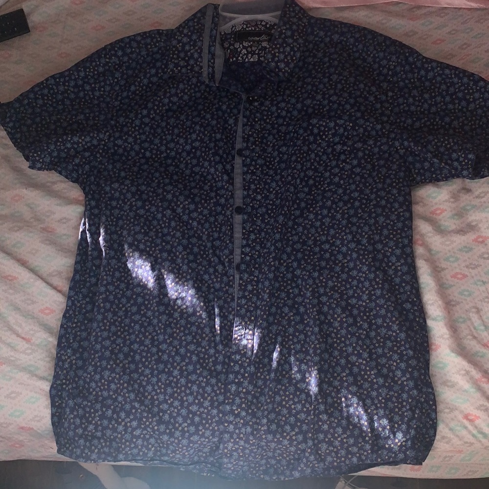 floral button up